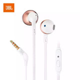 JBL T205 Écouteurs intra-auriculaires filaires 3,5 mm Jeu Musique Sport téléphone micro