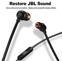 JBL T110BT Bluetooth écouteur sport basse magnétique avec micro iPhone Android