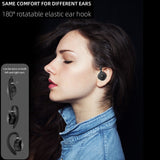 Écouteurs Conduction d'air Bluetooth 5.3 Sport Étanche Affichage Led HiFi Oreille Ouverte