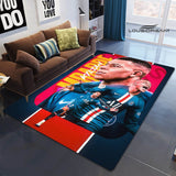 Kylian Mbappé motif tapis imprimé tapis antidérapant tapis tapis salon porte tapis cuisine