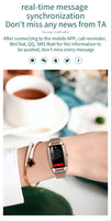 Montre-bracelet femmes intelligente luxe diamant Smartwatch fréquence cardiaque oxygène