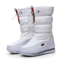 Bottes neige hiver Femmes plate-forme épais peluche imperméable antidérapantes chaussures chaude