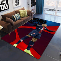 Kylian Mbappé motif tapis imprimé tapis antidérapant tapis tapis salon porte tapis cuisine