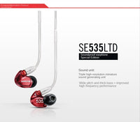 Shure SE535 IEM Écouteurs filaires intra-auriculaires Sport Réduction bruit stéréo haute fidélité