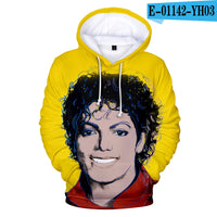 Super Star Michael Jackson 3D Hoodies Mode Hommes Femmes Sweats 2023 Vêtements