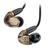 Shure SE535 IEM Écouteurs filaires intra-auriculaires Sport Réduction bruit stéréo haute fidélité