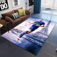 Kylian Mbappé motif tapis imprimé tapis antidérapant tapis tapis salon porte tapis cuisine