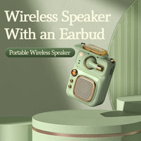 Remax Wireless Speaker Mini Audio 4en1 Écouteurs Bluetooth 5.0 Haut-parleur Carte TF Radio FM