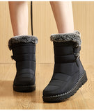 Bottes de neige femme avec talons chaussures d'hiver luxe conception plate-forme bottes d'hiver Femme