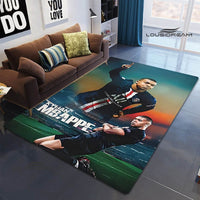 Kylian Mbappé motif tapis imprimé tapis antidérapant tapis tapis salon porte tapis cuisine