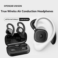 Écouteurs Conduction d'air Bluetooth 5.3 Sport Étanche Affichage Led HiFi Oreille Ouverte