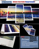 Grand Affiche HD Imprimé Peinture Toile 5 Panneaux Kaaba Imprimer Art Décor Salon