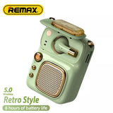 Remax Wireless Speaker Mini Audio 4en1 Écouteurs Bluetooth 5.0 Haut-parleur Carte TF Radio FM