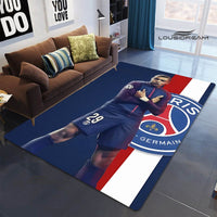 Kylian Mbappé motif tapis imprimé tapis antidérapant tapis tapis salon porte tapis cuisine