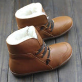 Nouvelles bottes femmes neige d'hiver peluche chaudes chaussures fait main confortables
