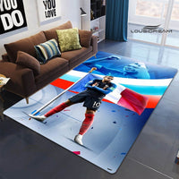 Kylian Mbappé motif tapis imprimé tapis antidérapant tapis tapis salon porte tapis cuisine