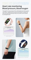 Montre intelligente unisexe 1.47 pouces Fitness Tracker IP67 étanche Smartwatch Huawei Xiaomi phone