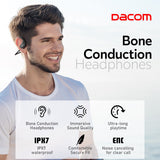 DACOM E60 IPX7 étanche à Conduction osseuse stéréo basse sans fil écouteur avec micro