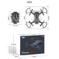 M9 Mini Drones RC pliables intelligents Wifi FPV Cam 1080P HD Atl fixe 3D Dron roulant