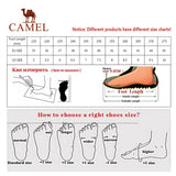 CAMEL Hommes Chaussures De Course Légères Respirant Mesh Mode Sport Sneakers