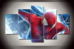 Spiderman Décoration Chambre D'enfants Salon Mural HD Imprimer 5 Panneaux