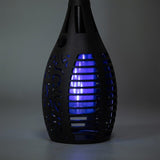 Torche Solaire Flamme Multicolores Bleu, Jaune, Vert, Violet Vacillante, Lampe LED IP65