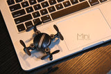 Nano drone 4 Coptère UFO 3D avec modèle sans tête, jouets volants pliables pour enfants