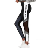 Leggings D'entraînement 2019  Imprimer pour Femmes Taille Haute Slim ROSE Fitness