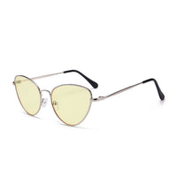 Sexy Petite Rétro Vintage,Lunettes De Soleil Cat Eye Pour Femmes Lunettes Multicolores Tendance 2019