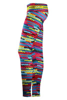 SVOKOR Legging pour femme à tricoter Polyester Longueur cheville Jeggings Stretching Roman Imprimer Taille haute Gilr Legging Fitness