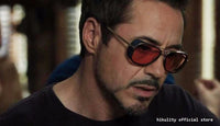 Iron Man 3 Tony Stark Lunettes De soleil Hommes Style Super Héros Gothiques  UV400