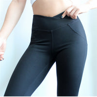 Pantalon de femme sans couture Leggings Fitness yoga Sportswear Collants Taille Haute
