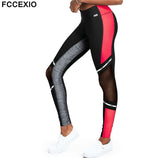 Leggings Femmes Taille Haute Slim ROSE Slim Fitness Sporting