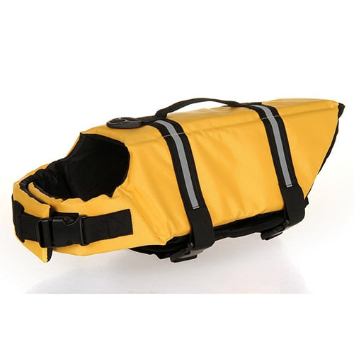 Vêtements pour animaux de compagnie chien gilet jaune de sauvetage vêtements de sécurité