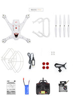 Global Drone X183S RC 4 copter 5G 1080P Grand Angle WIFI FPV GPS Suivre Circyling Altitude Survol