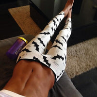 Leggings Batman Femmes En Polyester Pour Joggings Fitness Yoga Haute Élasticité