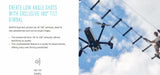 Parrot Drone Perroquet ANAFI Drone Caméra 4 k Quadrupter Pro 25Min temps de Vol