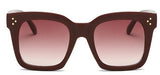 Kim Kardashian Lunettes De Soleil Lady Flat Top Rivet Sun Glasse UV400