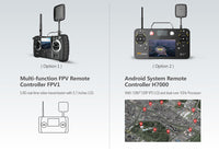 Hubsan X4 H501S X4 sans brosse FPV RC drone quadricoptère avec caméra HD 1080p GPS