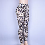 Legging Pantalon Mode Femme Léopard Imprimé