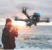 ZWN CG033 Quadcopter sans balais 1080P HD Wifi Cam à cardan ou sans Cam pliable GPS