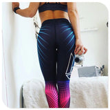 Leggings Femmes de yoga Workout Fitness Vêtements gym Jogging Print Sportswear