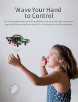 JJRC H56 Mini Drone Contrôle Du Gestes Micro Quadricoptère Infrarouge Sensing Enfants