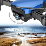 Drone Teeggi M69 FPV Cam grand-angle 720P Wi-Fi HD mini-Quadricoptère pliable