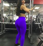 Leggings Femme Sexy Push Up Leggings  Élastique D'entraînement Fitness Taille Haute