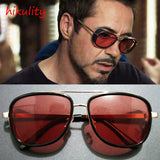 Iron Man 3 Tony Stark Lunettes De soleil Hommes Style Super Héros Gothiques  UV400