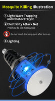 E27 LED lampe piège à moustiques prise USB intérieure
