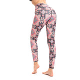 Leggings Femmes Nouvelle Impression Numérique Mode Taille Haute Leggings Fitness