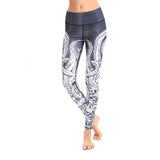 Leggings Femmes Nouvelle Impression Numérique Mode Taille Haute Leggings Fitness