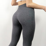 Leggings Taille haute Pour femmes yoga Gym Fitness push up Hiver Collants Jambières